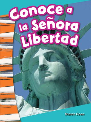 cover image of Conoce a la Señora Libertad Read-Along eBook